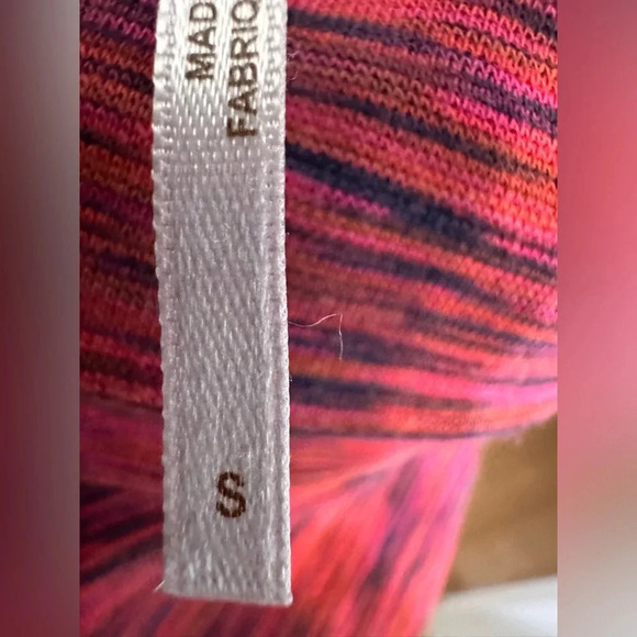 FREE PEOPLE Womens Sunshine Space Dye Elbow Sleeves Turtleneck cotton top - Picture 7 of 9